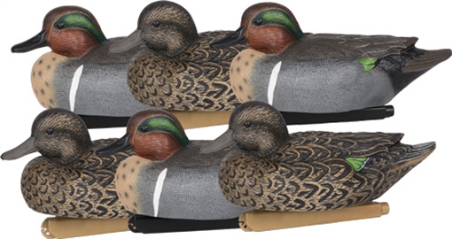 Picture of Zink Calls Zink Floater Duck Decoys Green Wing Teal 6 pk. ZNK-ZNKDY321