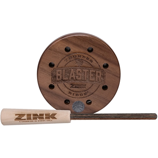 Picture of ZINK ZNKRBPC Ridge Blaster Friction Call Turkey Sounds Natural Aluminum/Wood ZNKRBPC ZNK-RBPC