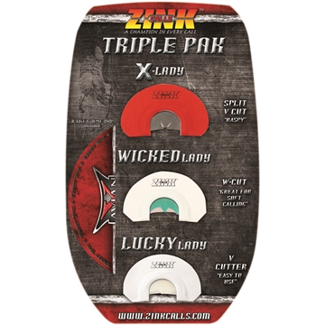 Picture of Zink Calls Zink Triple Pak Turkey Call 3 pk. ZNK-ZNK317