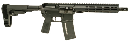Picture of ZION Z-15 5.56 NATO Pistol 10.5in, 9.5in MLOK, SBA3, B5 Grip, 1-30rd PMAG Blk 818004022931