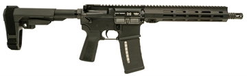 Picture of ZION Z-15 5.56 NATO Pistol 11.5in, 10.5in MLOK, SBA3, B5 Grip, 1-30rd PMAG Black 818004023341