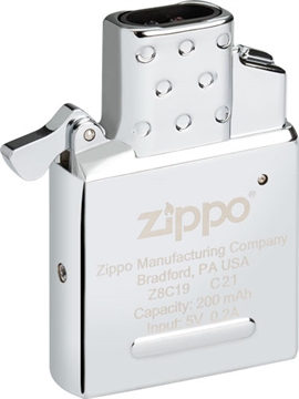 Picture of ZIPPO DOUBLE ARC RECHARGEABLE LIGHTER INSERT 65852 191693658521
