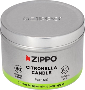 Picture of ZIPPO OUTDOOR CITRONELLA CANDLE SPEARMENT & LEMONGRASS 70056 191693756937