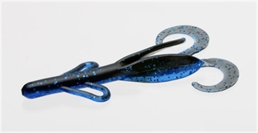 Picture of ZOOM BAIT 6" BRUSH HOG 8BG BLK SAPPHIRE 022-100