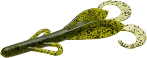 Picture of ZOOM BAIT BRUSH HOG 6" 8BG-WTMLN SEED 022-19