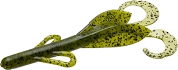 Picture of ZOOM BAIT BRUSH HOG 6" 8BG-WTMLN SEED 022-19