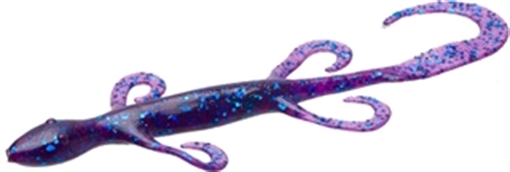 Picture of ZOOM BAIT 6" LIZARD 9BG BLK/CHT 002-125