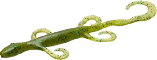 Picture of ZOOM BAIT 6" LIZARD 9BG-BLK/RED MF 002-01