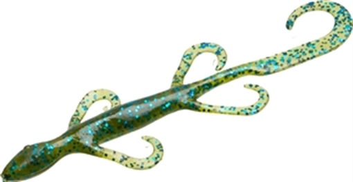 Picture of ZOOM BAIT 6" LIZARD 9BG-BLUE WATERMELON 002-103