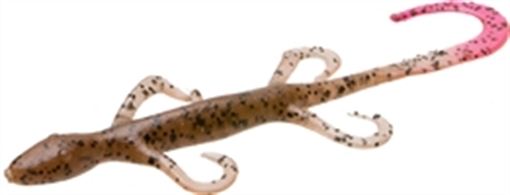 Picture of ZOOM BAIT 6" LIZARD 9BG-JUNEBUG/CHT TAIL 002-123