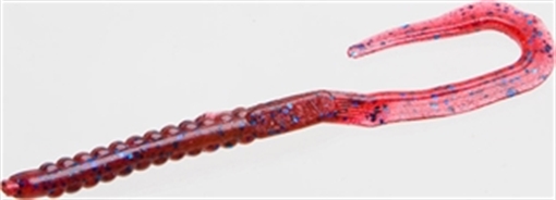 Picture of ZOOM BAIT 6" U-TALE WORM 20BG-WTRMLN RED 001-54