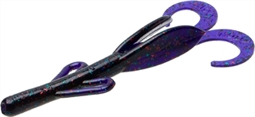 Picture of ZOOM BAIT BABY BRUSH HOG 12BG-BLK/RED MF 042-01