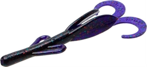 Picture of ZOOM BAIT BABY BRUSH HOG 12BG-GRN PMPKN BLUE 042-239