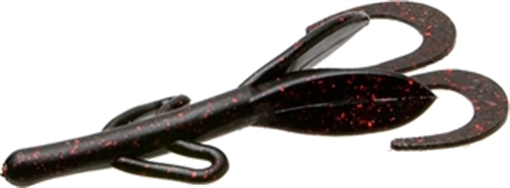 Picture of ZOOM BAIT BABY BRUSH HOG 12BG-WTRMLN RED 042-54