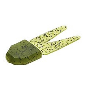 Picture of ZOOM BAIT BIG SALTY CHUNK 3" 5PK ROOTBEER PEPPER GREEN 028-097