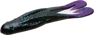 Picture of ZOOM BAIT HORNY TOAD 5BG BLK/YEL SWIRL 083-197