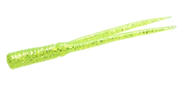 Picture of ZOOM BAIT SPLIT TAIL TRAILER 20BG CHARTREUSE GLITTER 008-047