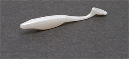 Picture of ZOOM BAIT SWMMN SUPERFLUKE JR 10BG-WHITE ICE 117-185