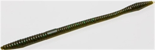 Picture of ZOOM BAIT TRICK WORM 6" 20BG-GRN PUMPKIN GRN 006-184