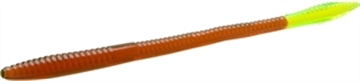 Picture of ZOOM BAIT TRICK WORM 6" 20BG-GREEN PUMPKIN 006-25