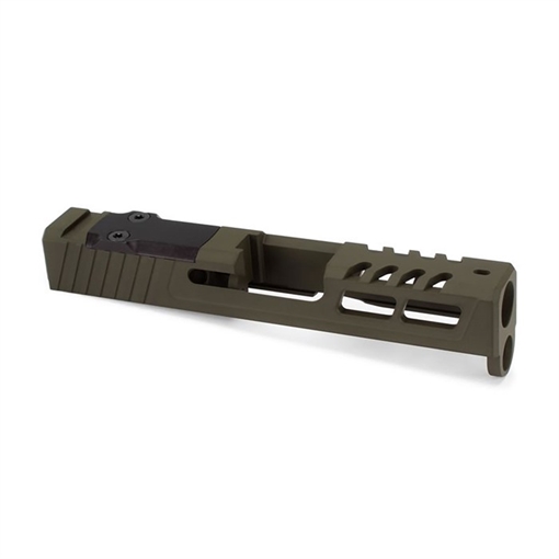 Picture of Zaffiri ZPS.2 SLIDE GLOCK 43/43X 9MM LUGER OPTIC READY OD GREEN ZPS.2.43.OD