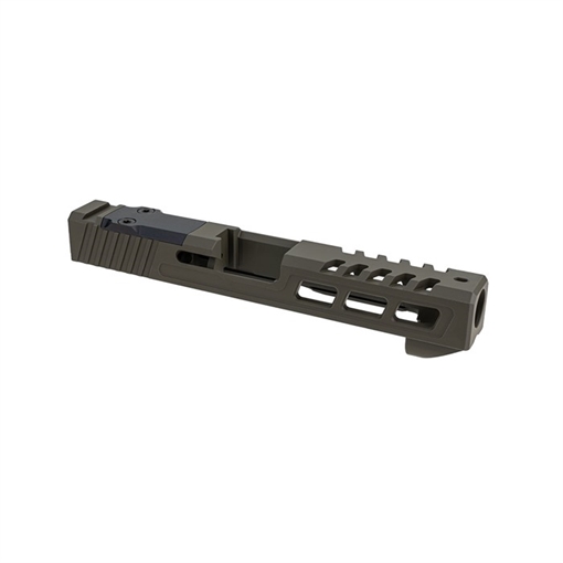 Picture of Zaffiri ZPS.2 SLIDE GLOCK 48/43X 9MM LUGER OPTIC READY OD GREEN ZPS.2.48.OD