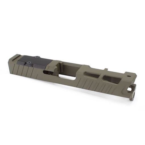 Picture of Zaffiri ZPS.4 SLIDE GLOCK 19 GEN 3 9MM LUGER OPTIC READY OD GREEN ZPS.4.19.OD
