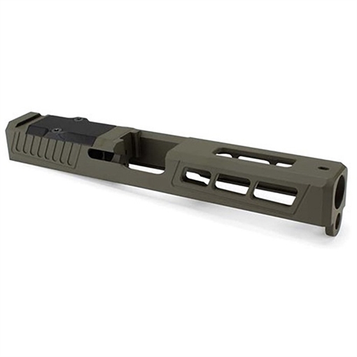 Picture of Zaffiri ZPS.6 SLIDE GLOCK 17 GEN 3 9MM LUGER OPTIC READY OD GREEN ZPS.6.17.OD