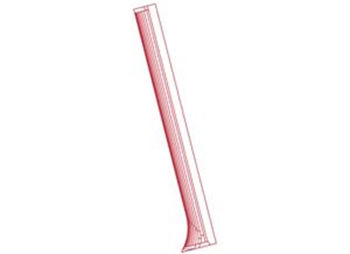 Picture of ZRO Delta MODULUS Front Strap - Smooth 7104-0002-4121